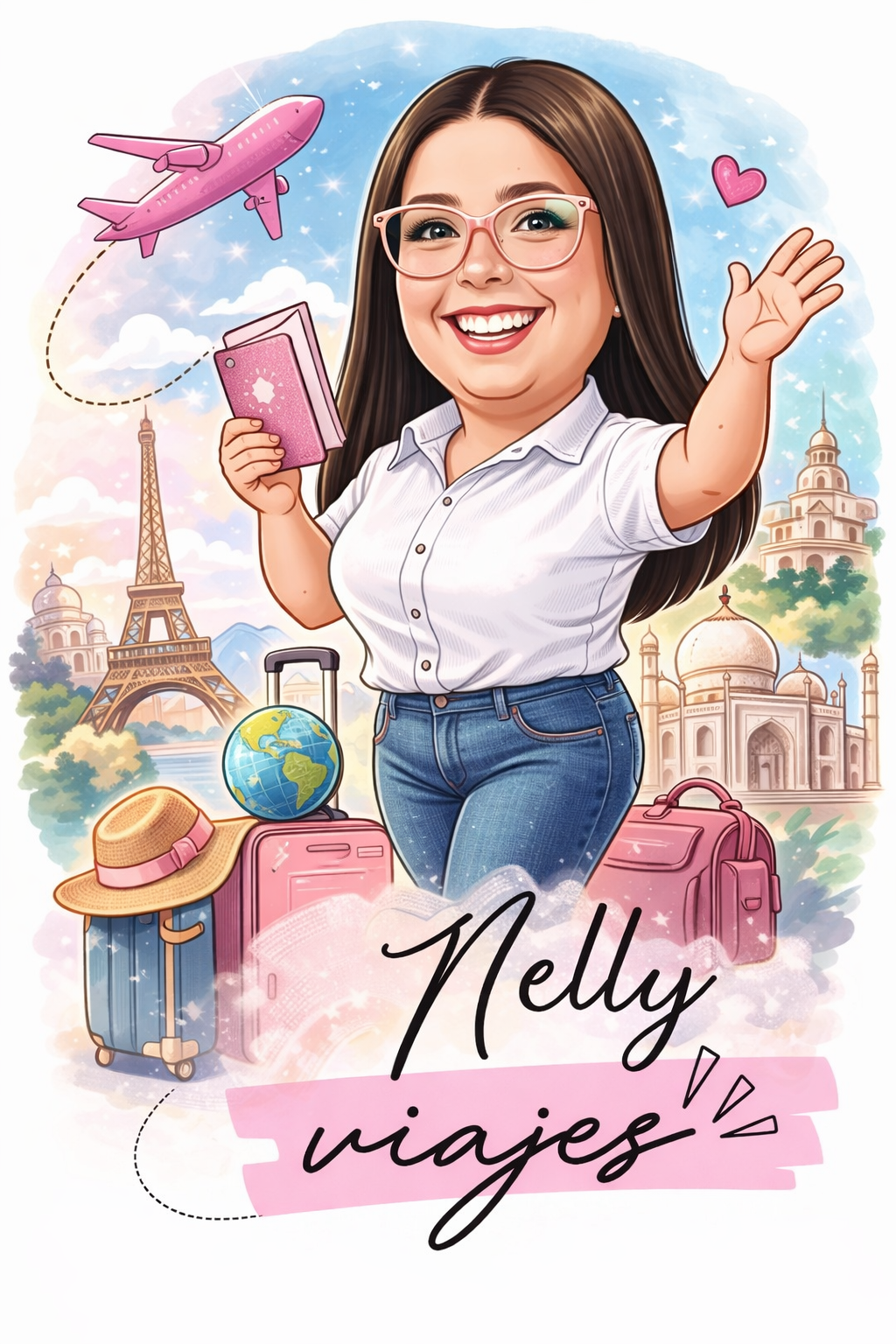 Nelly Rivela, agente de viajes y creadora de Nelly Viajes